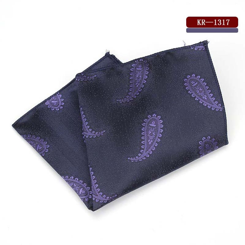 Yishline heren polyester zijden zakdoek paisley pochet bruidegom gala bruiloft feest borst handdoek zakdoeken accessoires: Kr1317