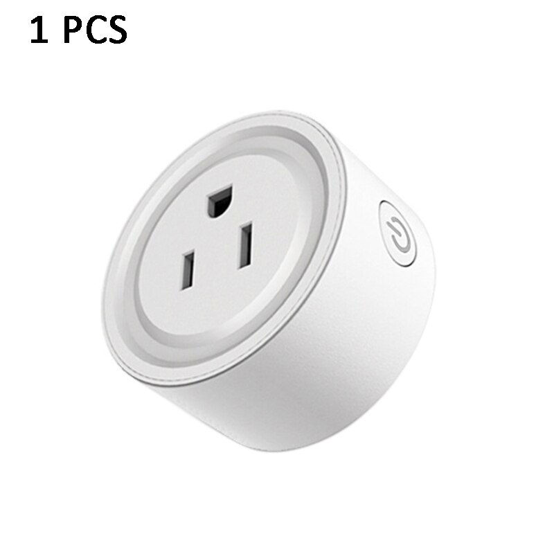 WiFi Bluetooth Mesh Smart Plug US Outlet Smart Socket Remote Control Suitable For Alexa Google Home Assistant For Hao Deng APP: 1 PCS