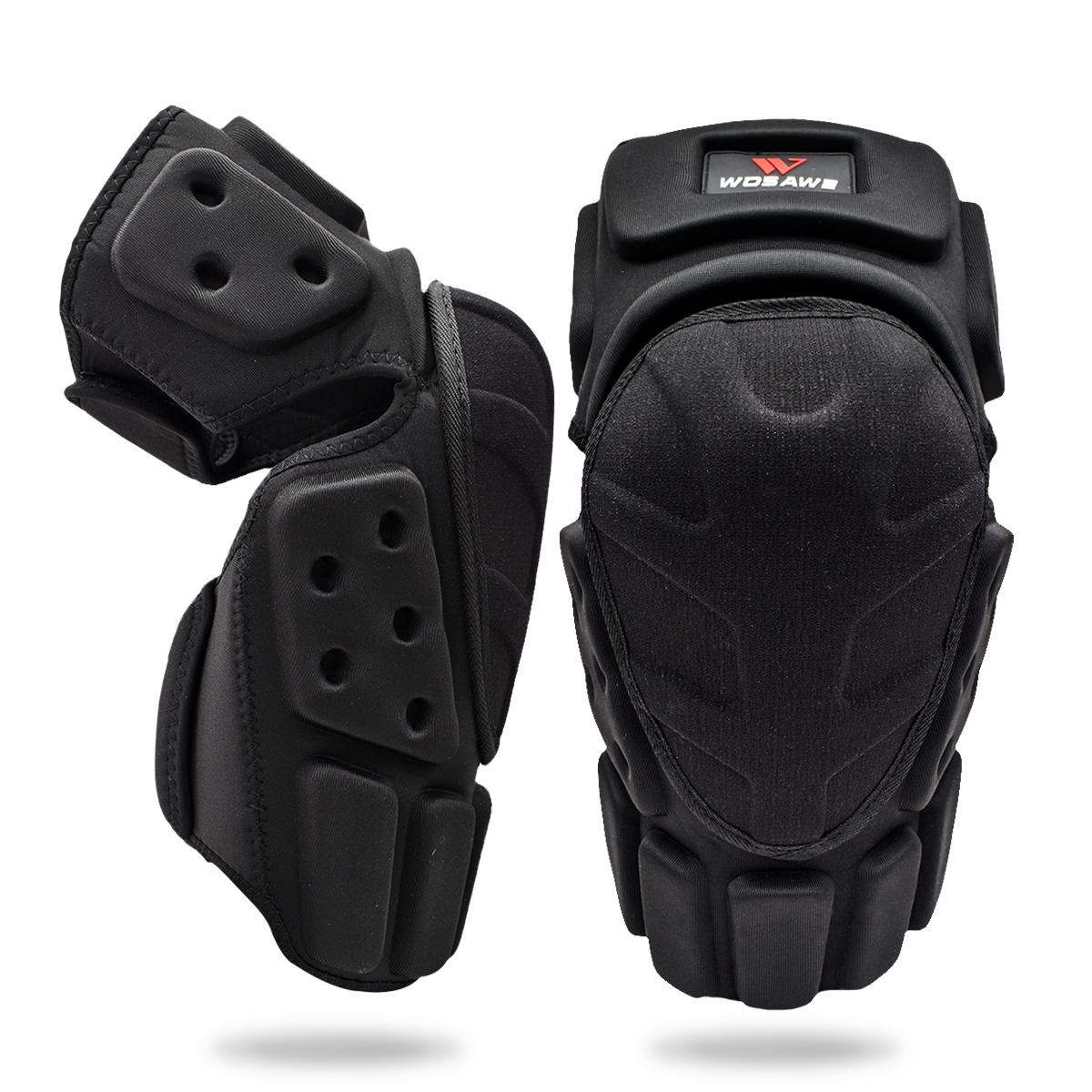 WOSAWE Motorrad Edelstahl Ellenbogen Pads Moto-Cross Ellenbogen Schutz Schutz Moto Knie Schutz Schutz Getriebe Motorrad Reiten Knie: BC332(Ellbogen Pad)