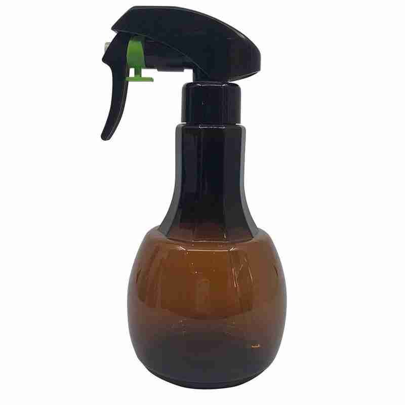 Big Round Refillable Beauty Salon Spray Bottle Barber 400ml Lotions Homemade Atomizer Hairstyle Spray Peserve Bottle U0F6: Orange