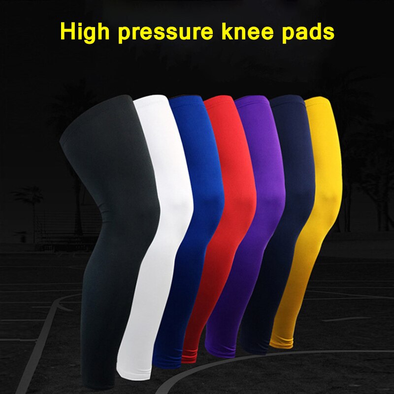 1 sztuk zdatność bieganie kolarstwo wsparcie kolana szelki elastyczny nylon sport kompresja nakolannik rękaw robić koszykówki siatkówka