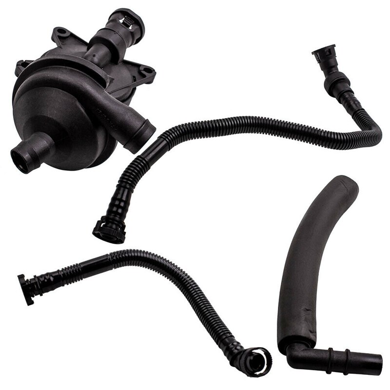 Car Crankcase Breather Vent Valve + Hose Kit for BMW E46 316I 318I Z4 E85 E83 E90 11617503520 11157533346 11157503524