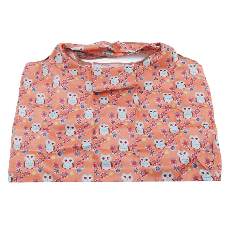 Sammenleggbar hendig handlepose gjenbrukbar tegneserietote veske resirkuleringsoppbevaring vesker hjemmeoppbevaring organiseringsveske: 6