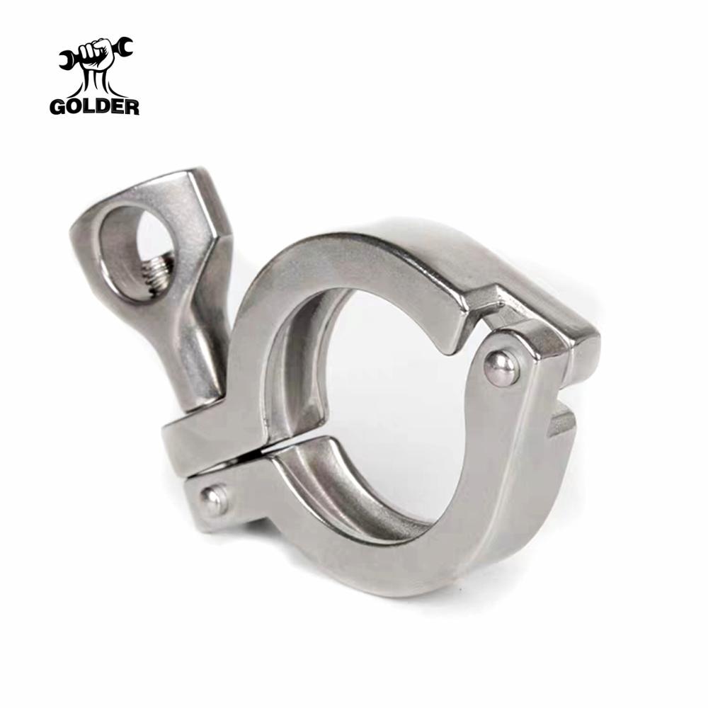 1/2“ 3/4” 1”1.5" 2" 2.5" 3"Tri Clamp Ferrule 25.4/50.5/91mm O/D 304 Stainless Steel Tri Clover Sanitary Fitting for home Brewing
