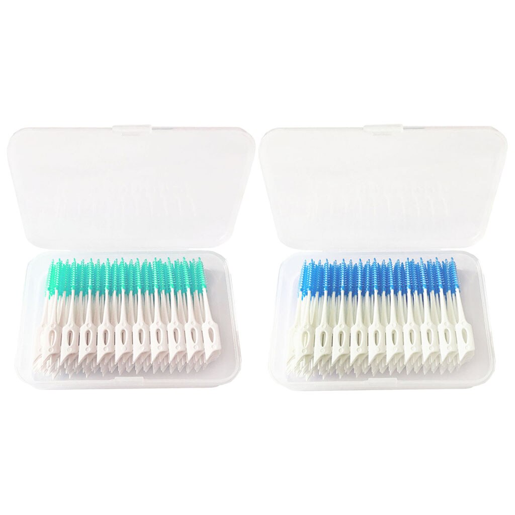 Lot 320x Inter Brushes Tooth Brush Cleaner Plaque Removal