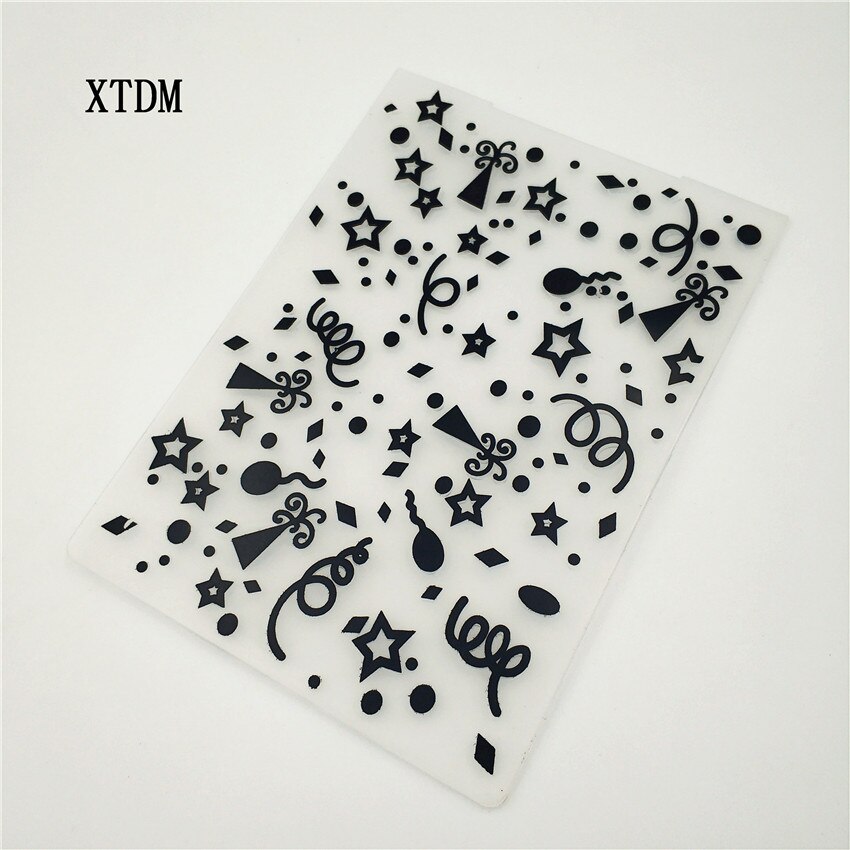 plastic party template craft card making paper card album wedding decoration scrapbooking Embossing folders
