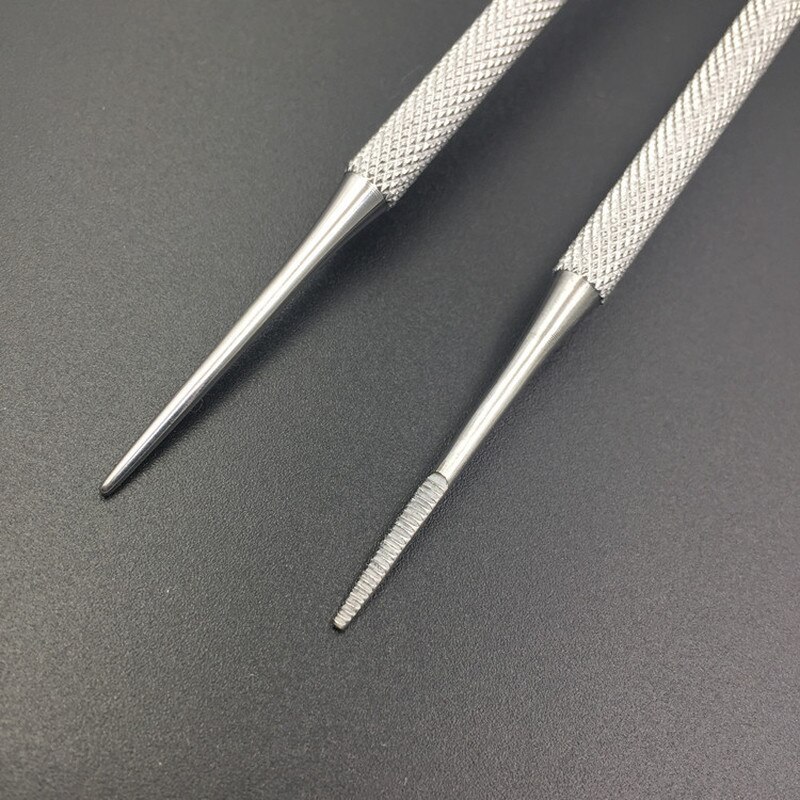 Stainless Toe Nail File Double Ended Pedicure File Satin Edge Ingrown Toe Nail Lifter Onychomycosis Paronychia Podiatry Chiropod