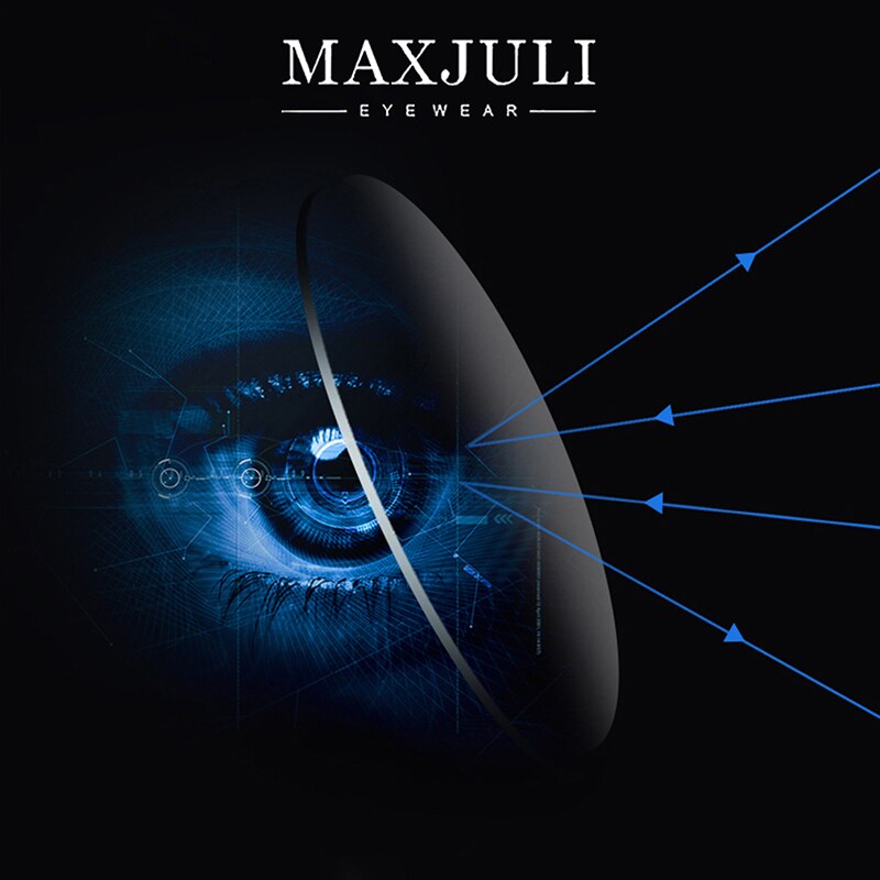 Maxjuli oval blått lys blokkerer låve databriller oval innfatning låve gutt jenter lys gul linse briller 6619