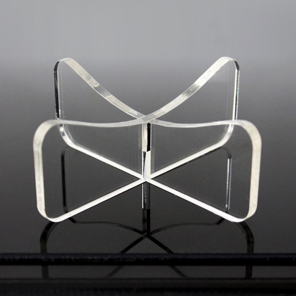 Transparent Multipurpose Volleyball Riser Plinth Signable Home Decor Display Holder Support Acrylic Football Stand Freestanding