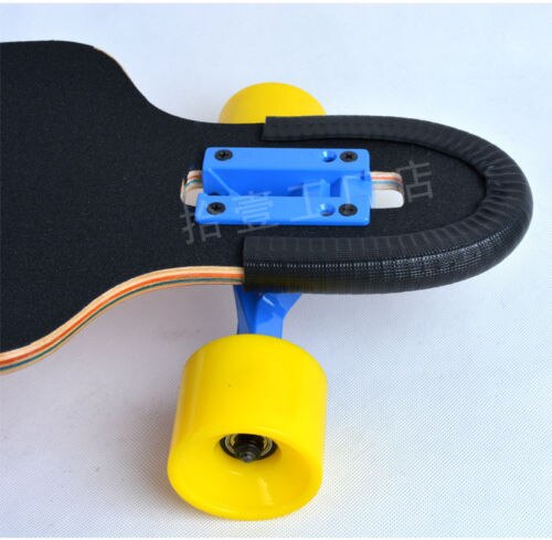 2pcs Skateboard/Longboard Nose Guard Tail Guard Deck Anticollision Protect Cover