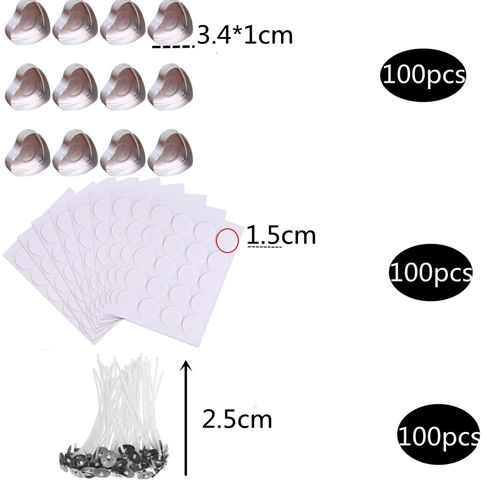 100 sztuk w kształcie serca puste aluminiowe świeczki Tealight woskowe puszki słoiki pojemniki formy uchwyty robić Diy świeca zrobienie 20X20Mm: Ciemny khaki