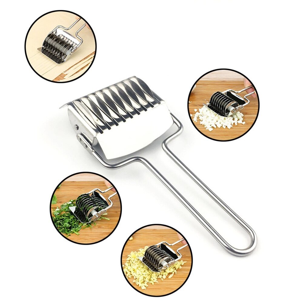Krajalnica robić makaronu ze stali nierdzewnej, solidna i trwała, ręczna, robić krojenia cebuli i czosnku, ręczna maszyna robić Spaghetti, maszynka robić mielenia makaronu