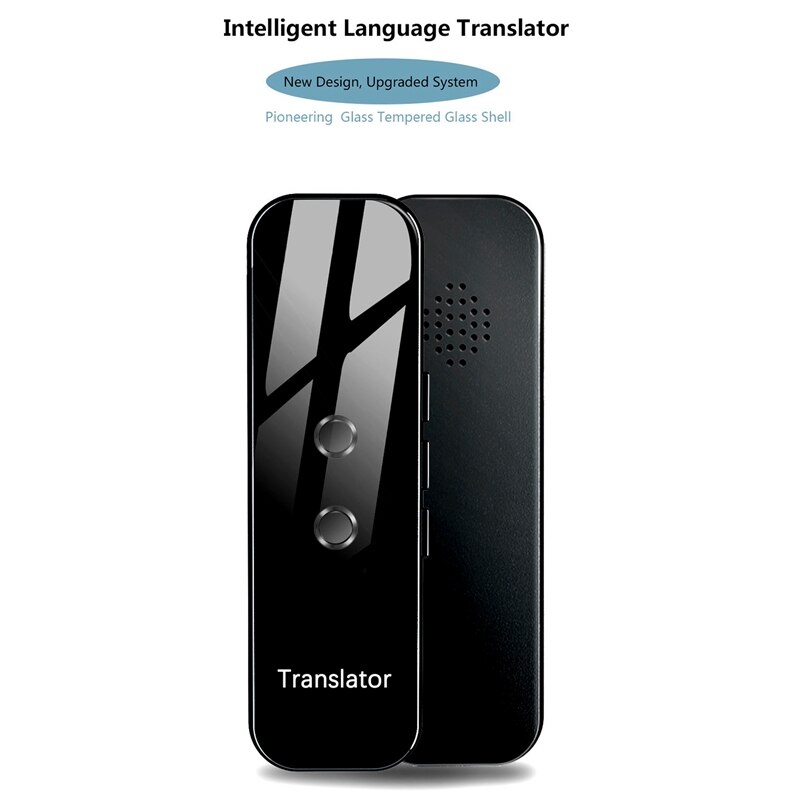 Ams-Draagbare Draadloze Smart Vertaler 72 Talen Instant Voice Tekst App Foto Bluetooth Taal Vertaler