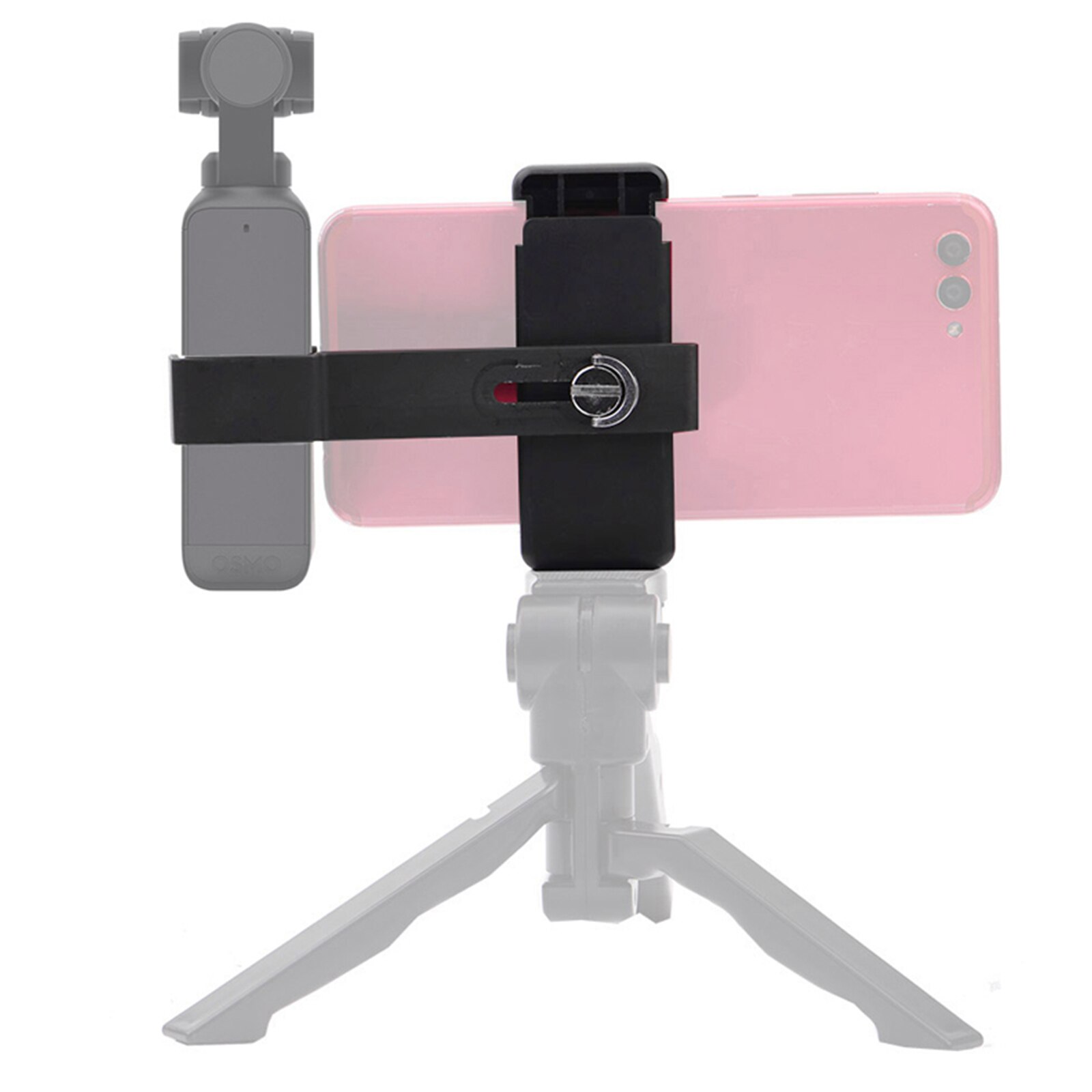 BRDRC supporto per Clip per telefono cellulare supporto fisso per telefono con staffa per fotocamera per DJI OSMO POCKET 2 accessori per fotocamera cardanica palmare