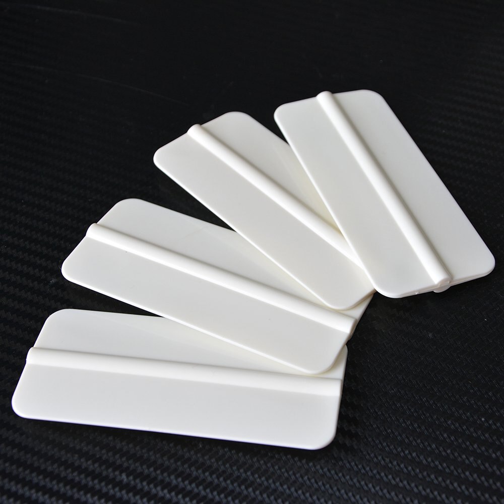Foshio 50 stuks zachte vinyl auto wrap tool raam tint tools folie rakel auto sticker schraper glasreiniging tint wrap tool