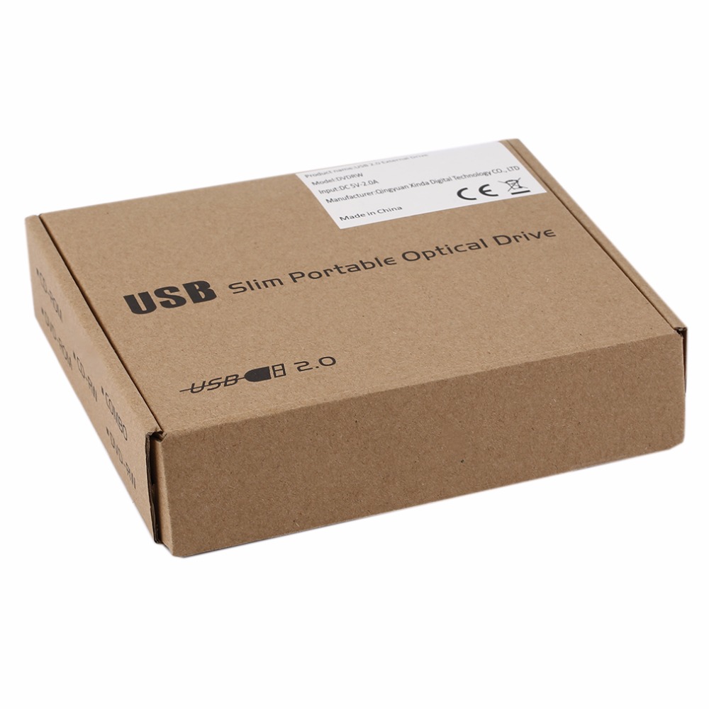 USB 2.0 External CD+-RW DVD+-RW DVD-RAM Burner Drive Writer For Laptop PC