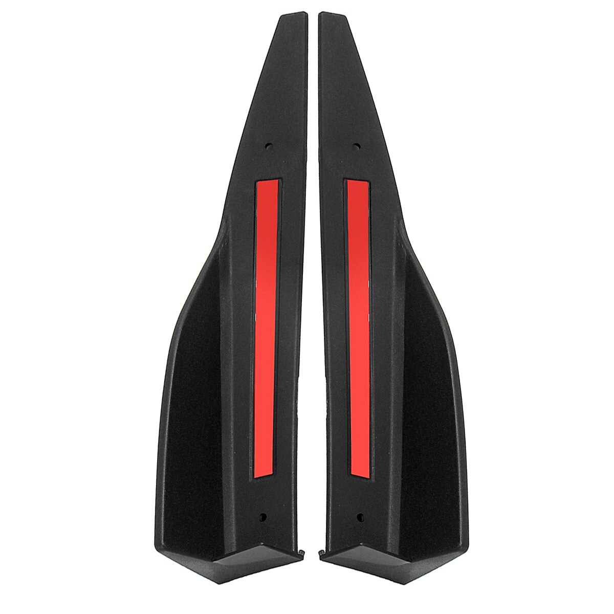 Universele 1 Paar Auto Side Rokken Voor Voor Ford Voor Mustang Stickers Rocker Splitters Diffuser Winglet Vleugels bumper 36cm