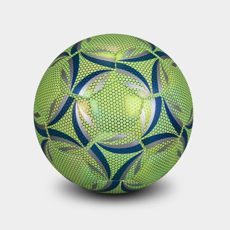Glow In Dark Football Ball Soccer Size 5 4 Standard Practice Training Football Luminate Glowing Football balls PU Reflective