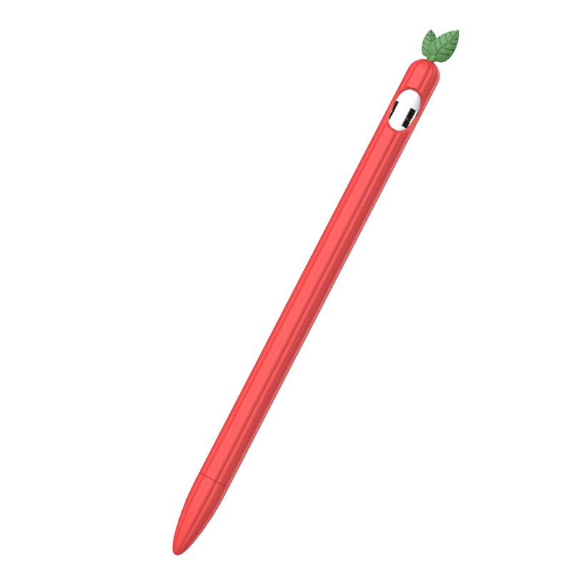 Voor apple pencil 2 hoesje schattige fruit cartoon pencil 2th hoesje tablet touch stylus pen beschermhoes etui draagbare siliconen hoes: A3