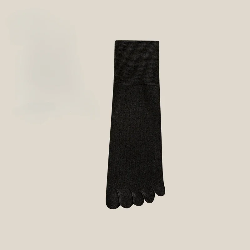 5 Paar Vrouwen Vijf Vingersokken Lente Zomer Teen Sokken Met Aparte Vingers Middelste Buis Dames Katoenen Sportsokken Dames: Beige