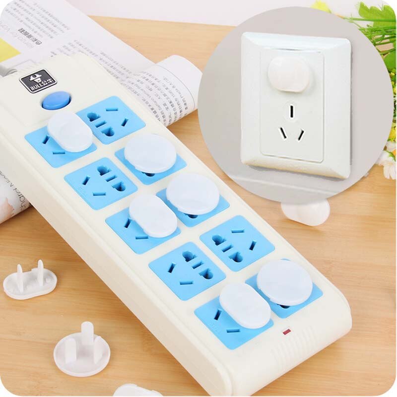 US EU UK Power Socket Outlet Plug Protective Cover Baby Kids Children Safety Protector Anti Electric Shock Plugs Protector Cover