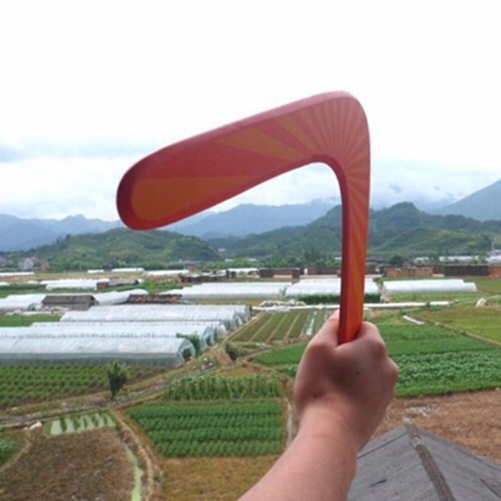 Outdoor Strand Games Classic Gooien Vliegende Speelgoed Fun Boomerang Sport Flying Disc