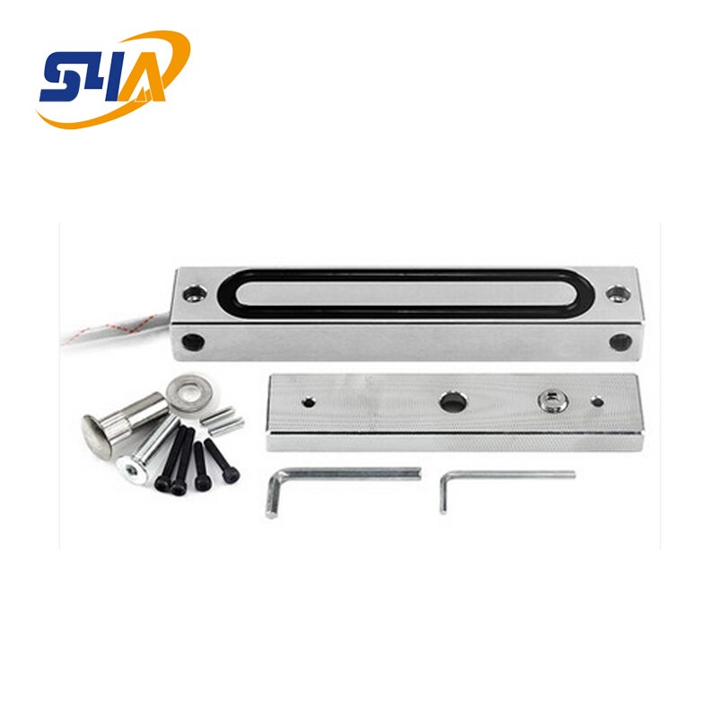 Waterproof Electric Lock Magnetic Lock Door DC 12V Electromagnetic Lock Holding Force For 220lbs (110KG)