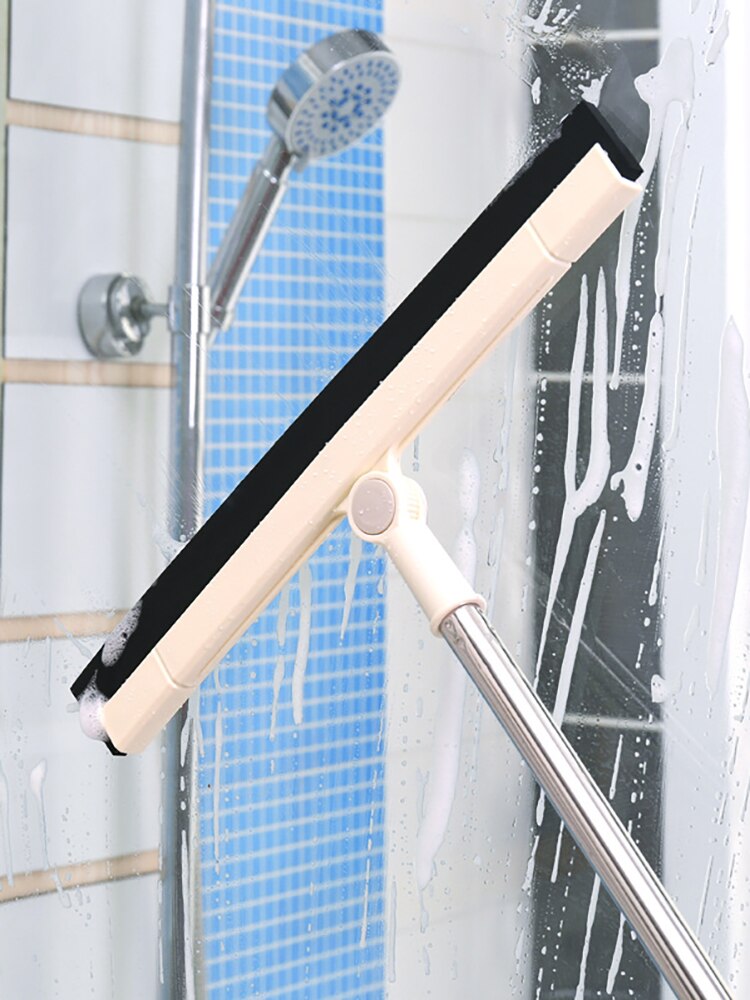 Broom Wiper Blade Floor Scraper Bathroom Tile Floor Hair Cleaning Gadget Household Cleaning Tools
