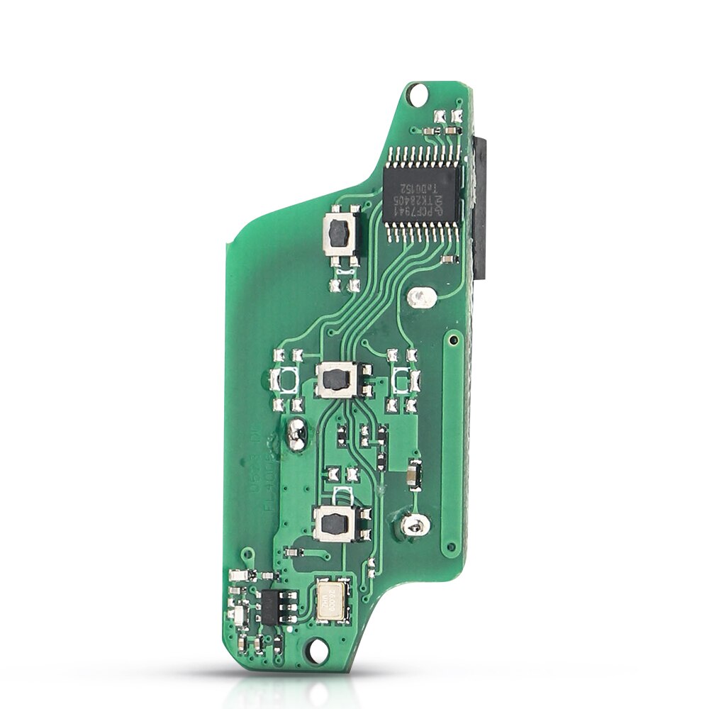 KEYYOU 2/3B FSK/ASK télécommande clé Circuit électronique pour Peugeot 207 307 407 408 308 pour Citroen Ce0523/Ce0536 avec ID46 PCF7961