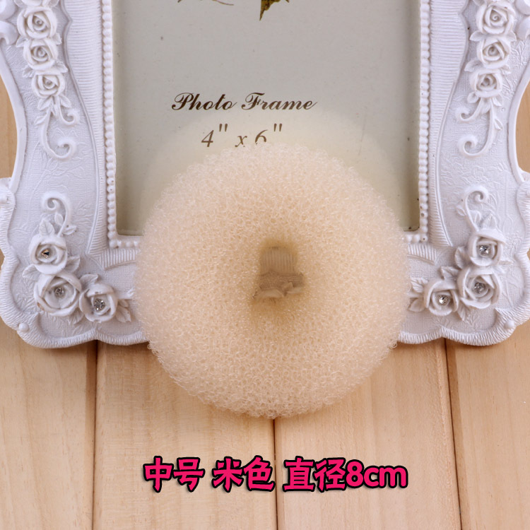 Bolsa para hacer moños para el cabello para mujer, accesorios para el cabello, horquilla, trenzas de estilismo, color negro, marrón y marfil, 1/3/5 piezas M: Multicolor