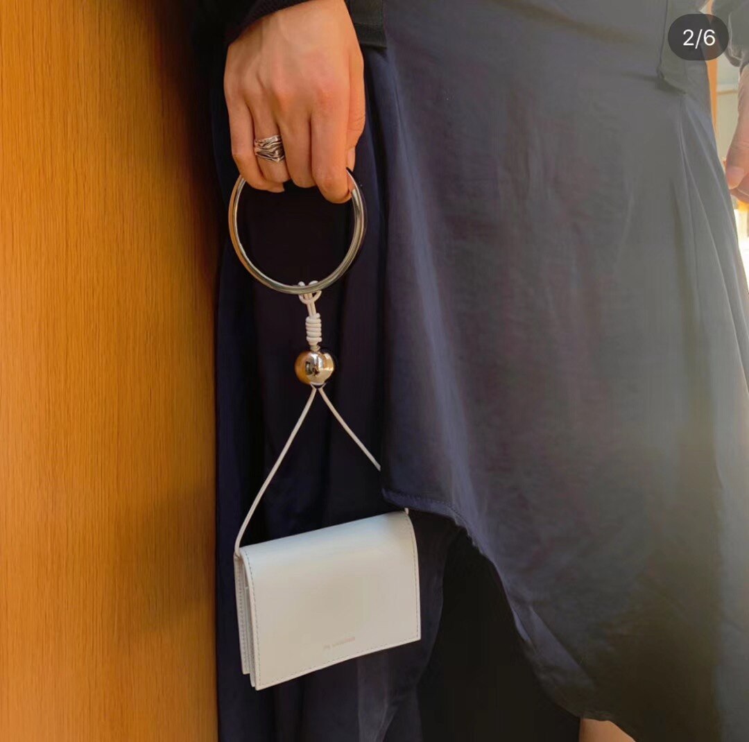 Metalring pu læder dame stil håndtaske skuldertaske crossbody mini taske kvinder pouch flap taske