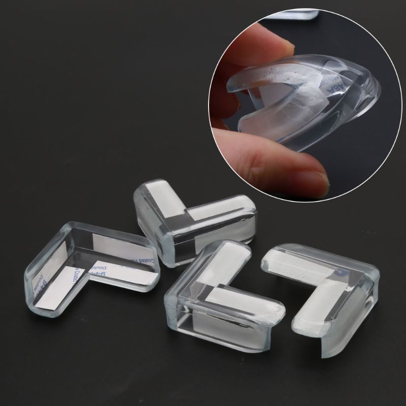 28EC Baby Baby Veiligheid Hoek Bescherming Strip Guards Transparante Tafel Rand Meubels Hoekbeschermers Soft Pvc Bumper