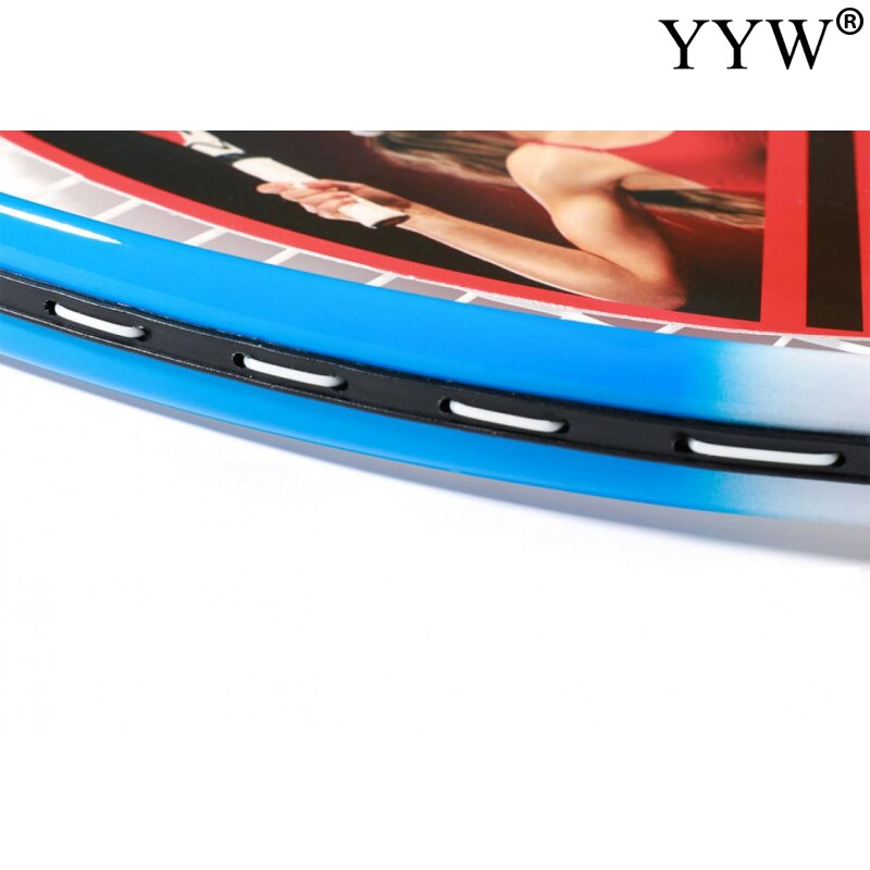 Yyw aluminiumslegering tennisracket ny bærbar nylon almindeligt farvet solid flere farver til valg pc