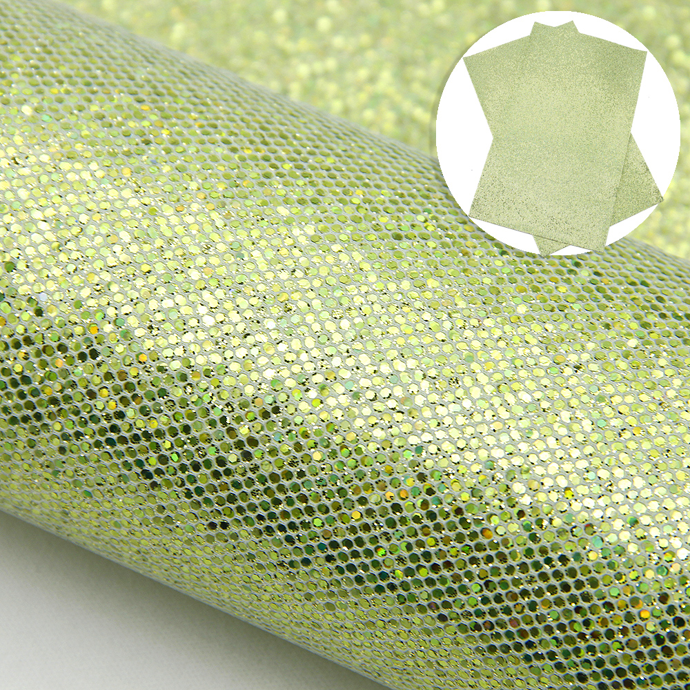 20*34cm tykke glitter støt tekstur kunstskinn stoffark til å lage håndlagde øredobber sløyfer ,1 yc 9915: 1099770012