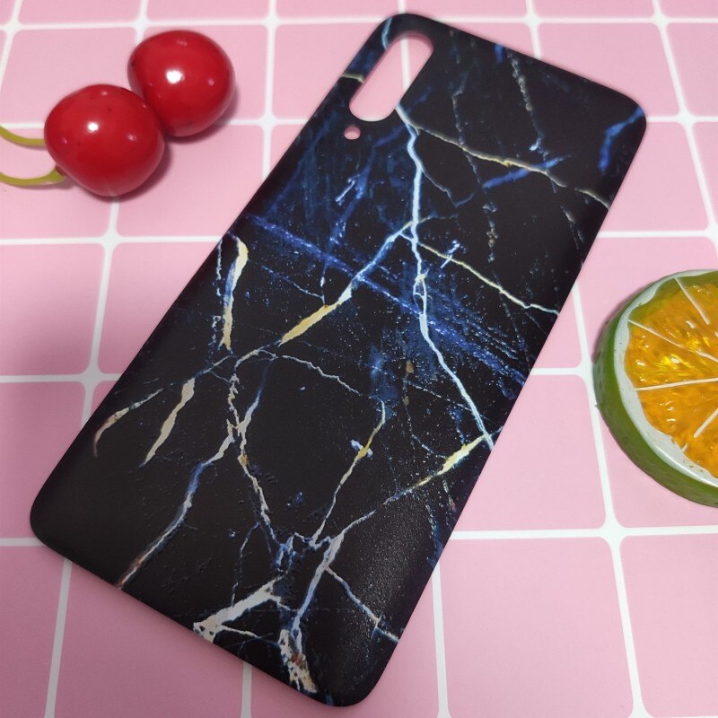 Emboss back shell For Xiaomi Mi 9 Mi9 Battery Cover Door Housing Replacement Repair Spare Parts 3M Glue for xiaomi 9: 7