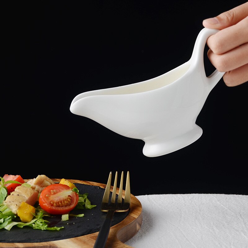 boat steak gravy gravy boat container plate tableware soy sauce vinegar spice dish seasoning plate kitchen gadget set