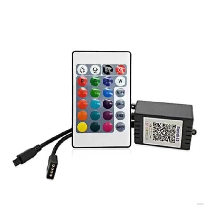 Usb Mini Rgb Bluetooth Controller Dc 5V 12V 24V Muziek Bluetooth Controller Light Strip Controller Voor 2835 5050 Rgb Led Strip