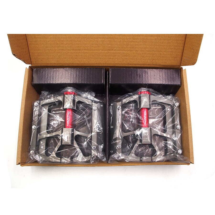 Alston 3 Bearings Mountain mtb Pedals Platform Bicycle Flat Alloy Pedals Non-Slip Alloy Flat 10.5/9.6 Pedals bicycle Bike Pedals