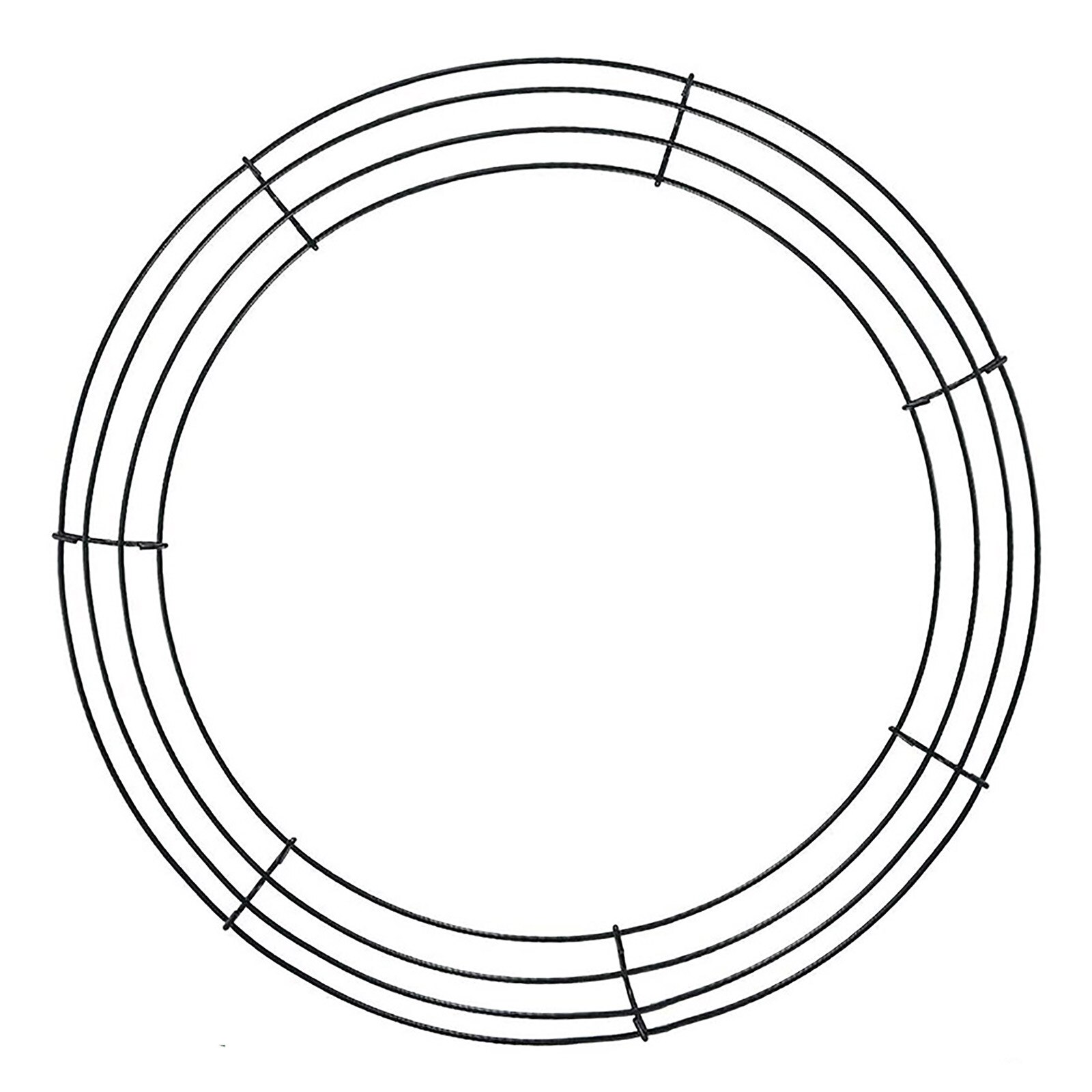Metal Garland Hoop Round Iron Ring DIY Christmas D... – Grandado