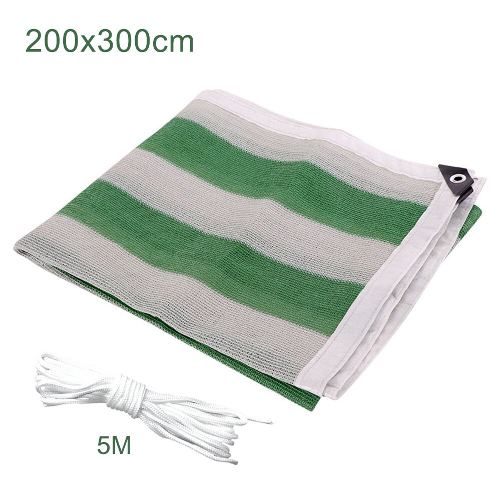 HDPE 90% Plants Protecting with 5M Rope Sun Block Garden Netting Mesh for Balcony Garden Villa Backyard Sun-shade Net: B2
