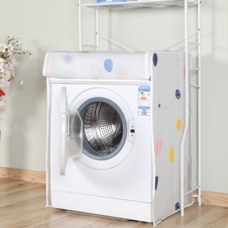 Vandtæt vaskemaskine automatisk pumpehjul rulleopbevaringsbeskyttelse dækning hjemmeskærm støvoverlay tilbehør forsyninger