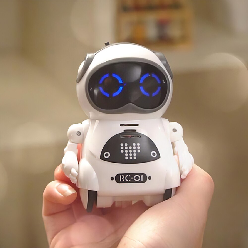 939A Pocket Robot Praten Interactieve Dialoog Spraakherkenning Record Zingen Dansen Vertellen Verhaal Mini Robot Speelgoed