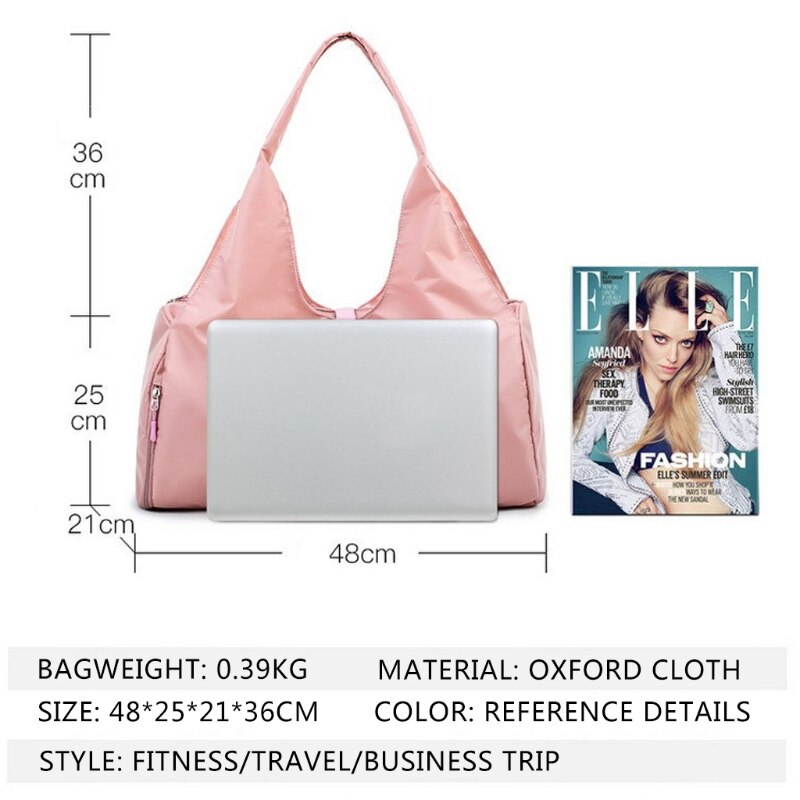 Wasserdichter rucksack, sporttasche, reisetasche, wochenendtasche