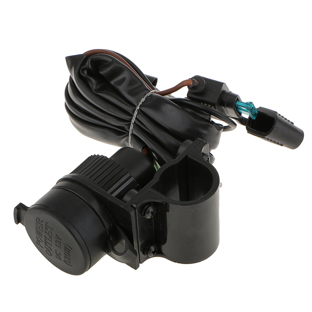 12V Waterdichte Motorcycle Boot Sigarettenaansteker Power Plug Outlet