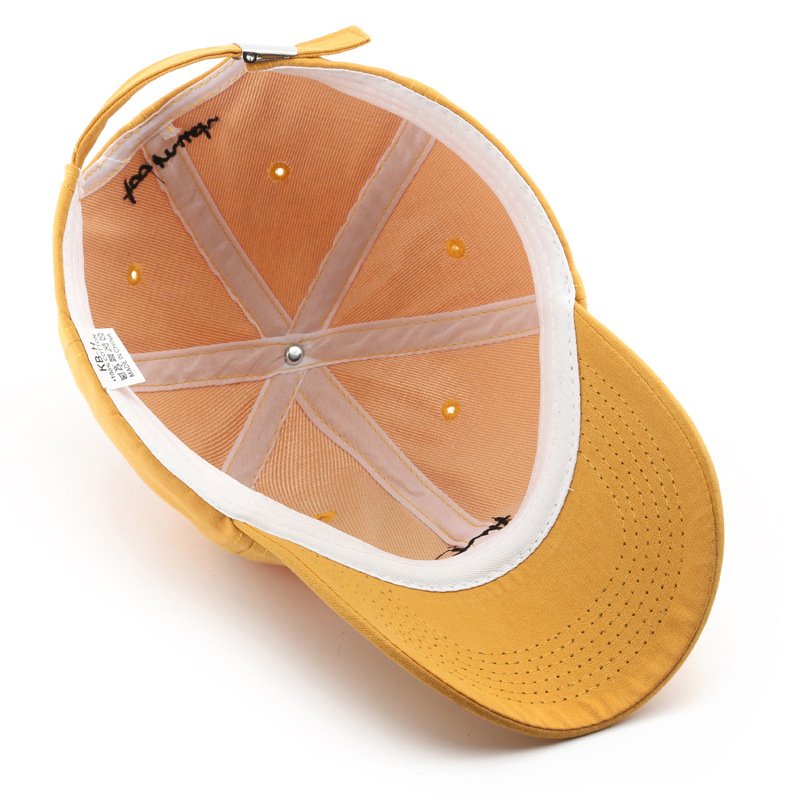 Sleckton udendørs beskyttelse sol hat til damer bomuld baseball cap mænds afslappet toppede cap bogstaver snapback hatte til kvinder