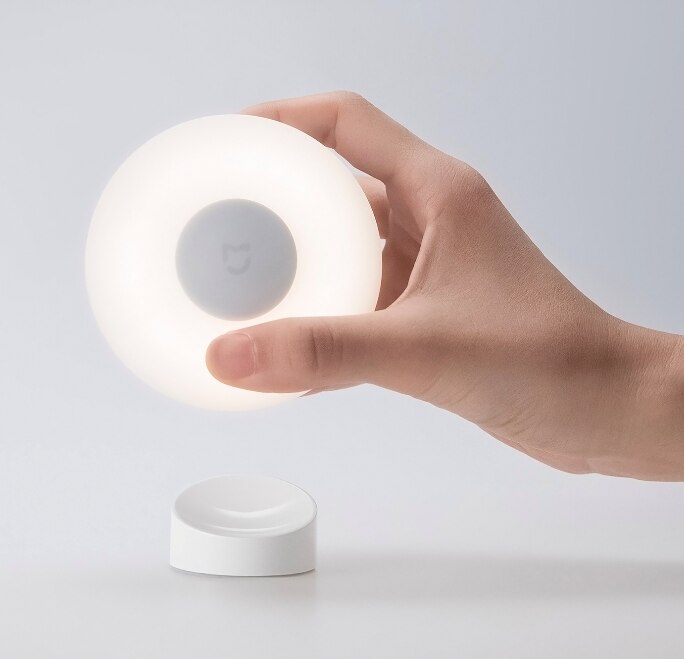 Xiaomi Mijia Led Induction Night Light 2 Lamp Adjustable Brightness Infrared Smart Human body sensor with Magnetic base: Default Title