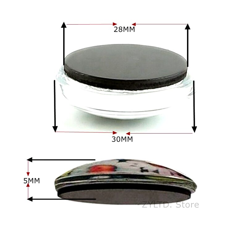 12 sterrenbeeld koelkastmagneet dierenriem glas bol rond magnetische koelkaststickers koelkastmagneet huisdecoratie