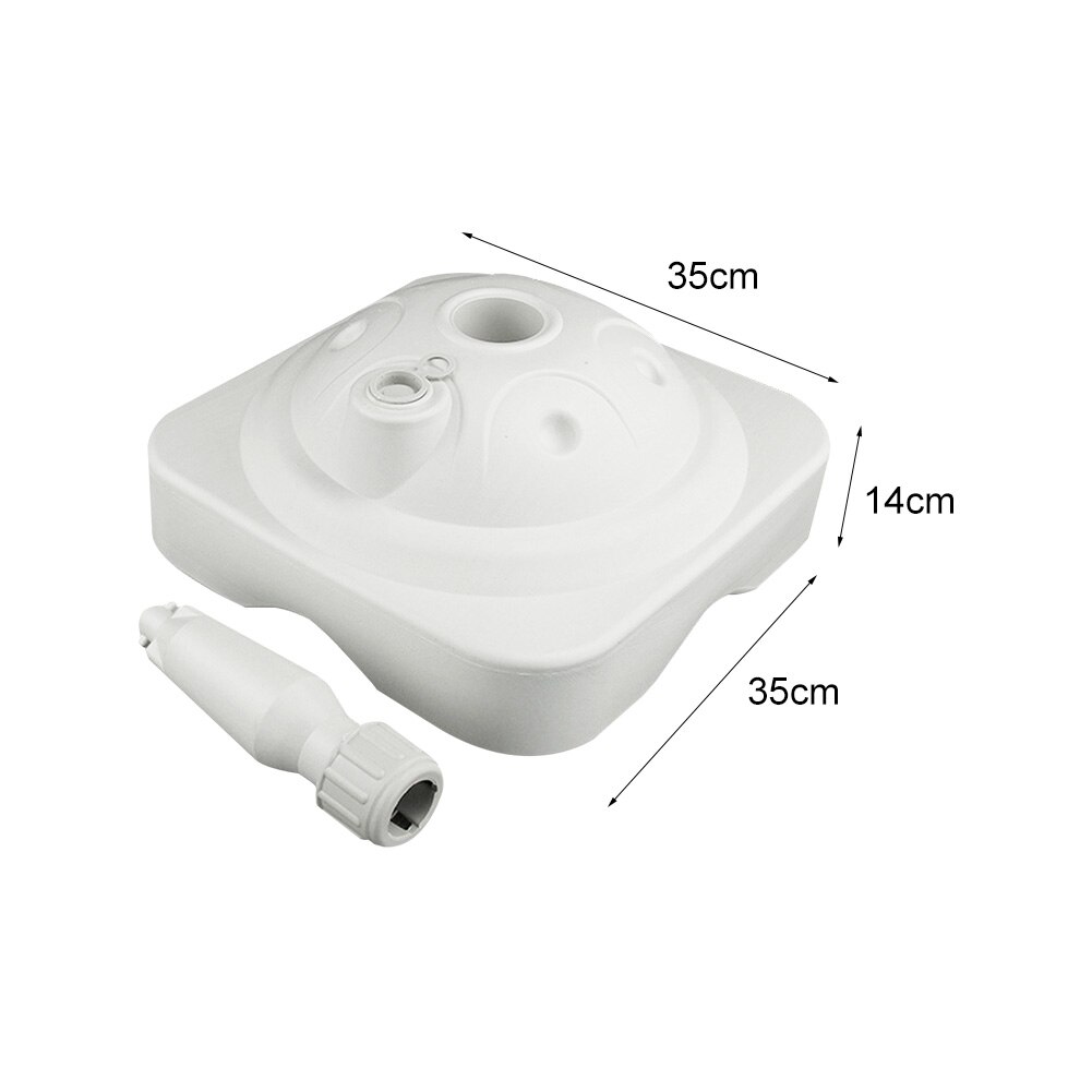 Parasol Garden Umbrella Base Heavy Duty Water Filled Umbrella Base Stand For Outdoor Garden Patio Umbrella Sun Shelter Accessory