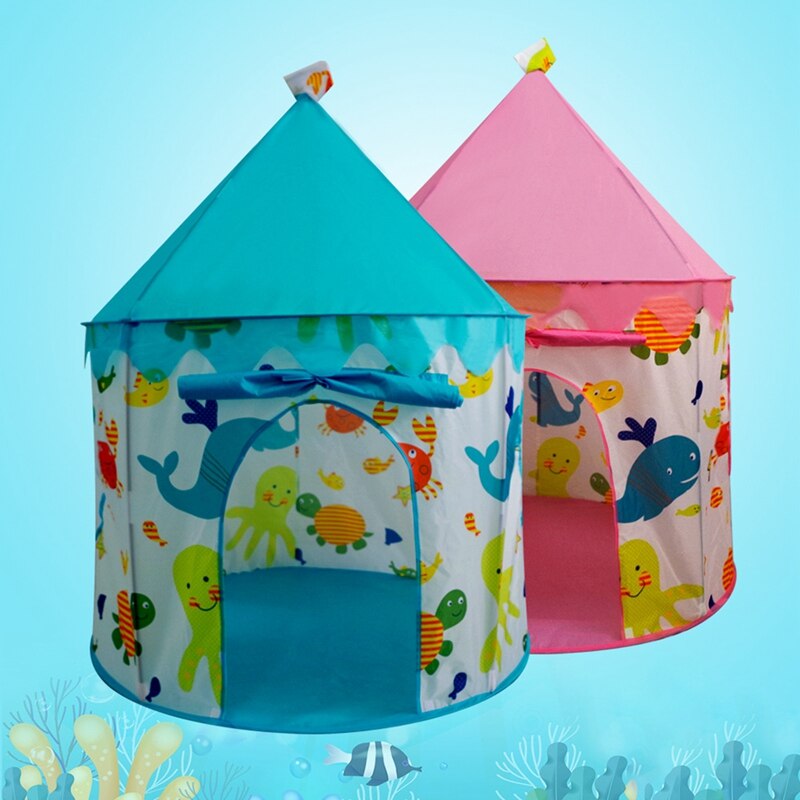 Ocean World Draagbare Kinderen Tent Draagbare Baby Speelhuis Vouwen Tenten Perfecte Cadeau Voor Kids Games Center