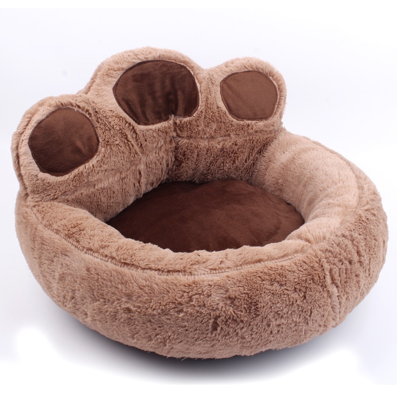 Cama cálida para mascotas, nido de Material suave para perros y gatos, sofá para cachorro, accesorios para invierno